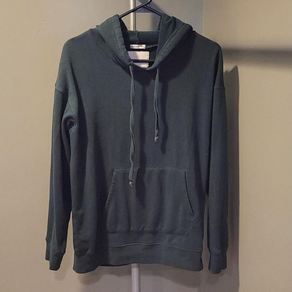 American Eagle Women's Ahh-mazingly Soft Pullover Hoodie, Size M, Forest Green
